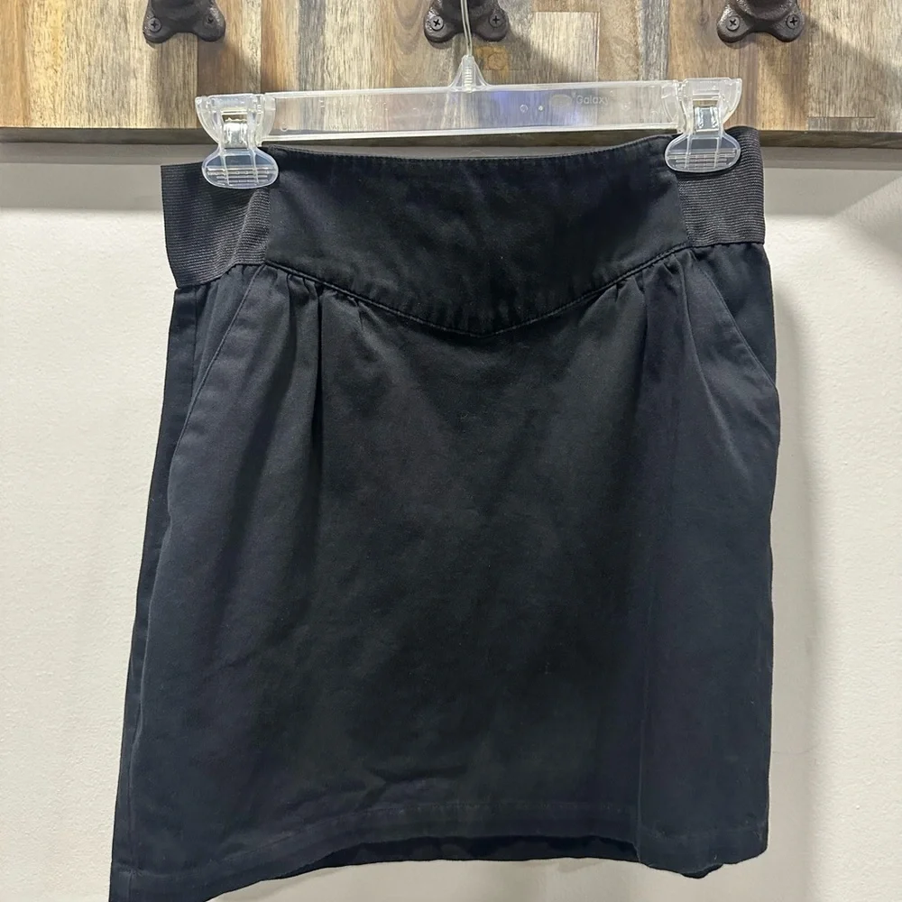H&M Divided Mini Skirt w/ Pockets Black Size 6